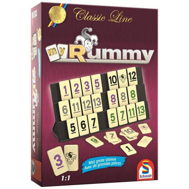 Classic Line My Rummy NL/FR - Gezelschapsspel bordspel