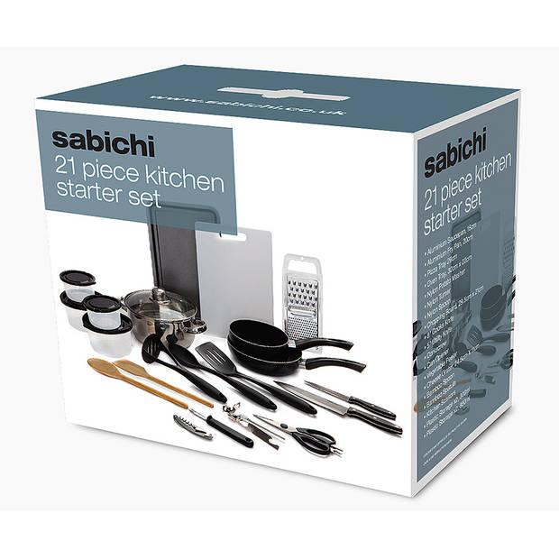 Sabichi keukenstartersset 21- delig