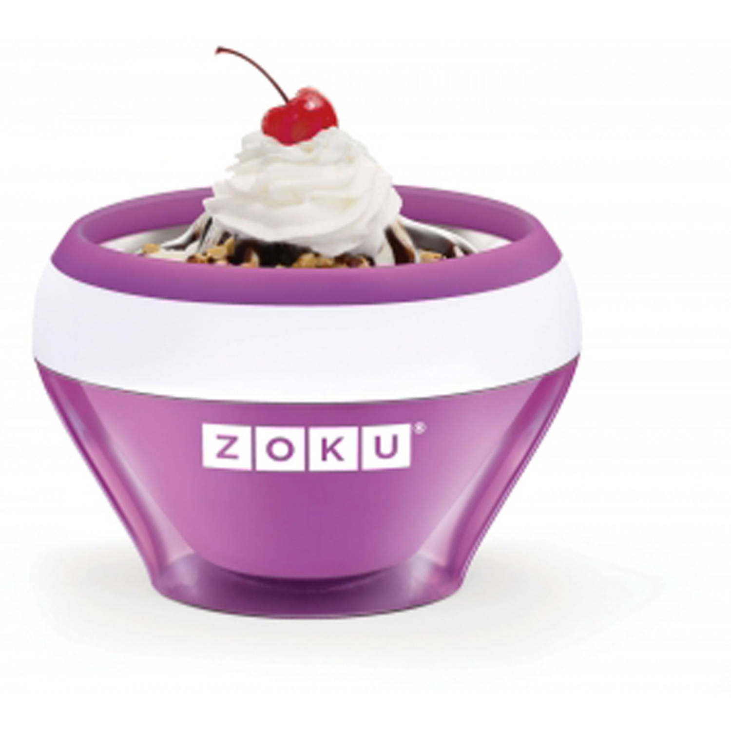 Zoku Ice Cream ijsmaker paars