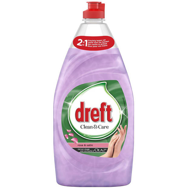 Dreft Clean & Care Rose & Satin handafwasmiddel