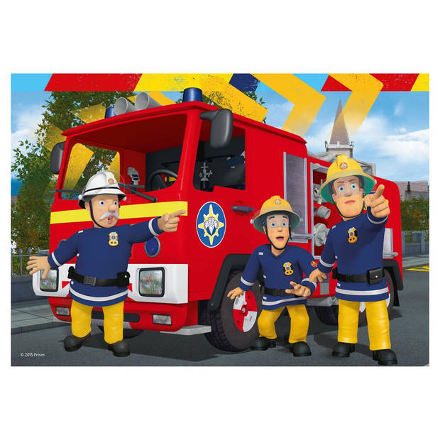 Ravensburger puzzel Brandweerman Sam helpt je uit de brand - 2 x 24 stukjes