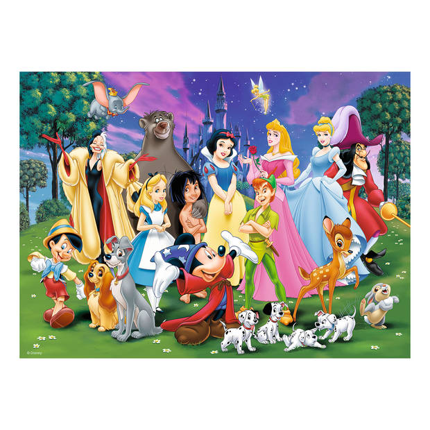 Ravensburger puzzel Disney Disney´s lievelingen - 200 stukjes