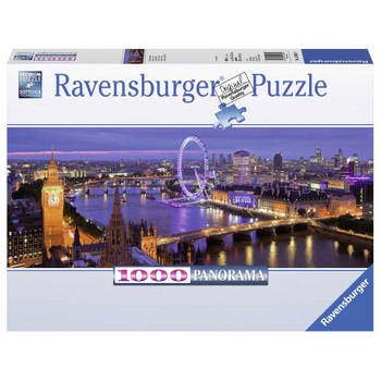 Ravensburger puzzel Panorama Londen bij nacht - 1000 stukjes