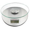 Soehnle keukenweegschaal Roma - digitaal - 1 gr nauwkeurig - tot 5 kg - zilver