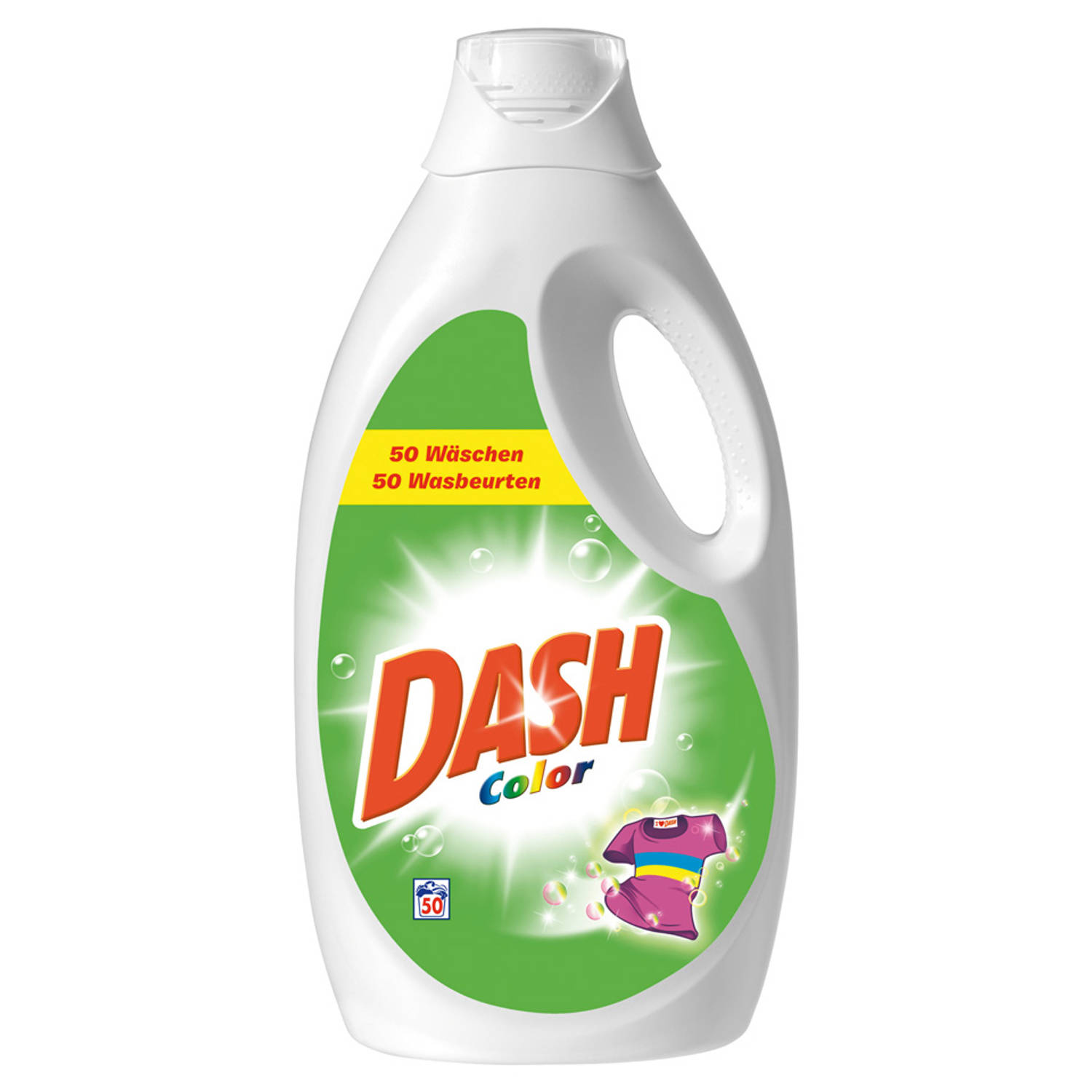 Zich verzetten tegen Gezond eten Tweede leerjaar Dash Color vloeibaar wasmiddel 50 wasbeurten | Blokker