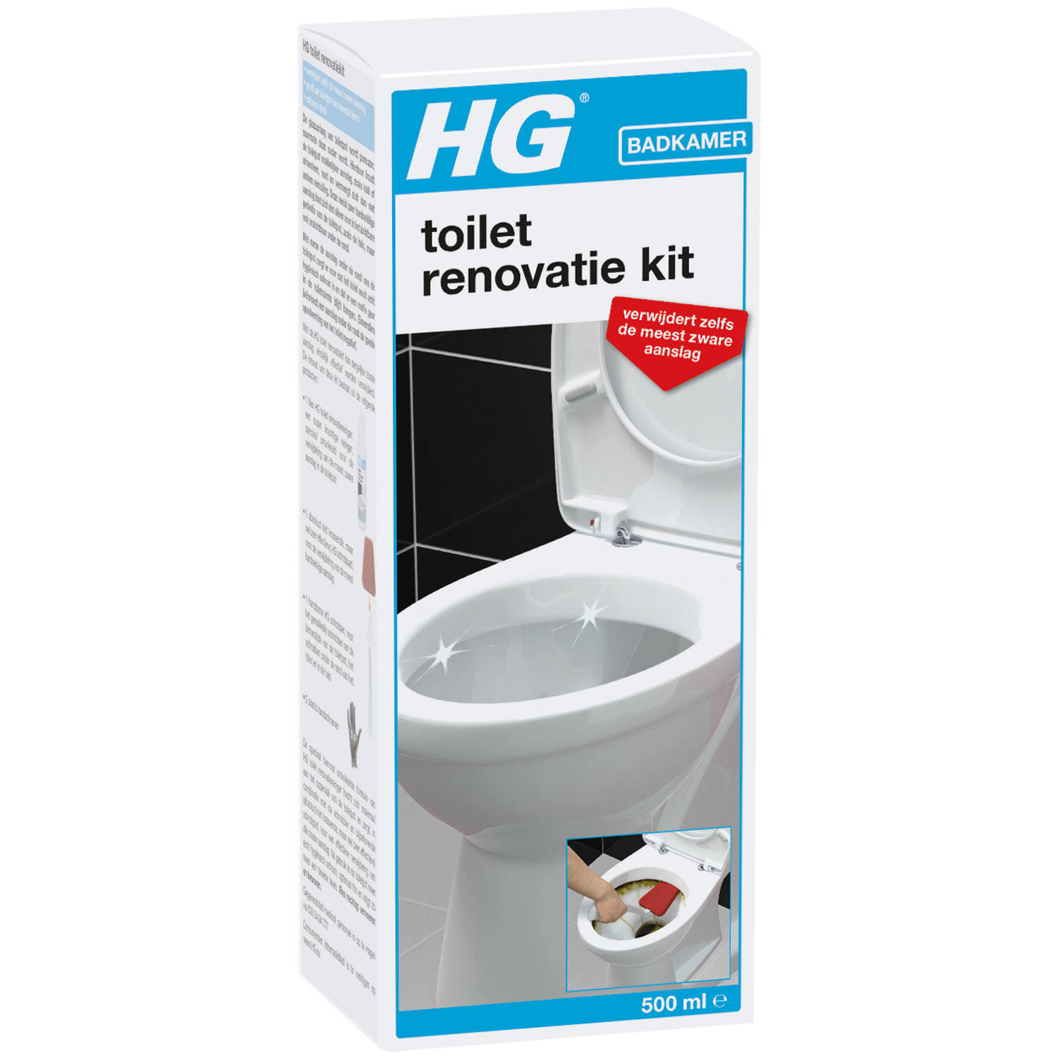 Toilet renovatie reiniger kit - HG