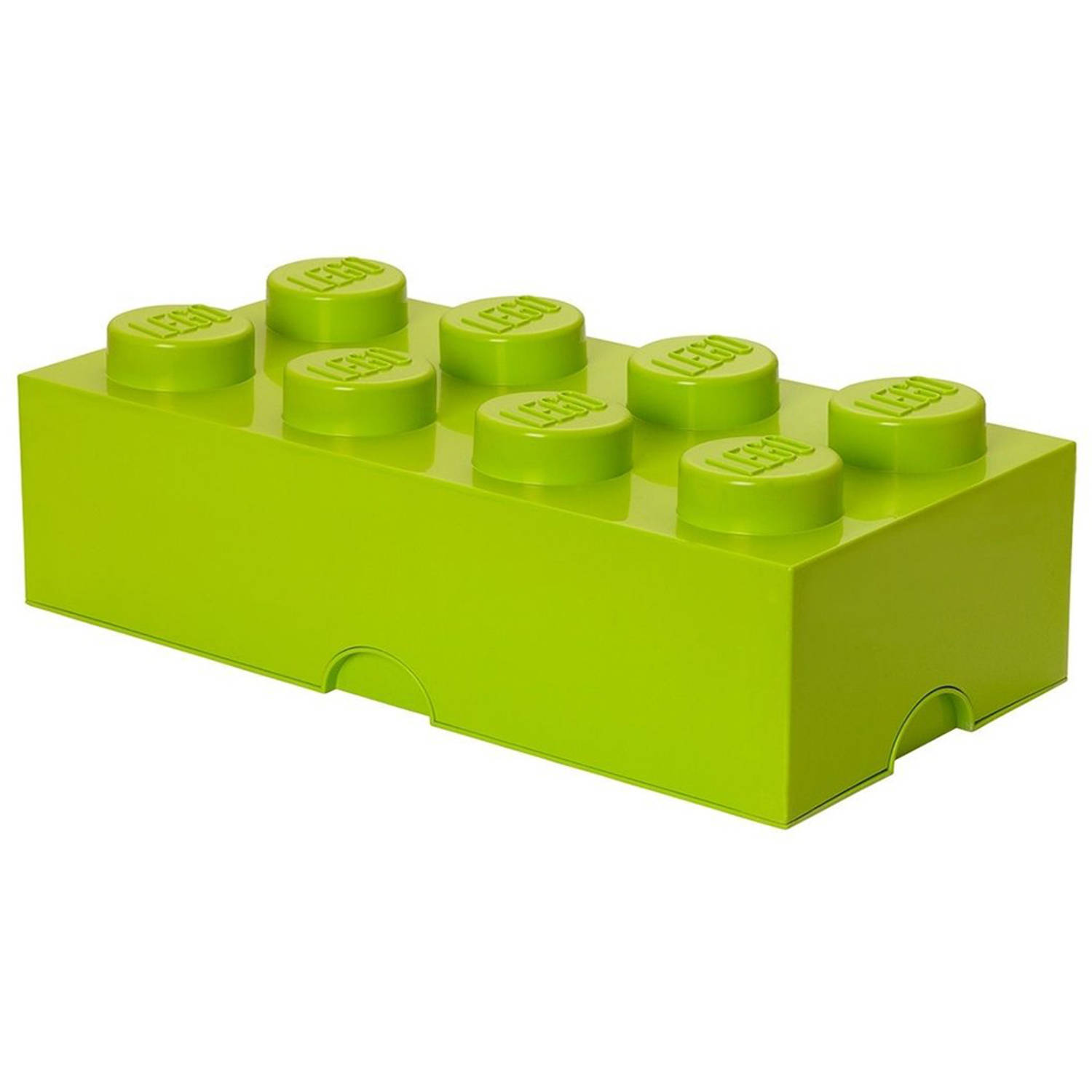Lego lime groene opbergbox Brick 8