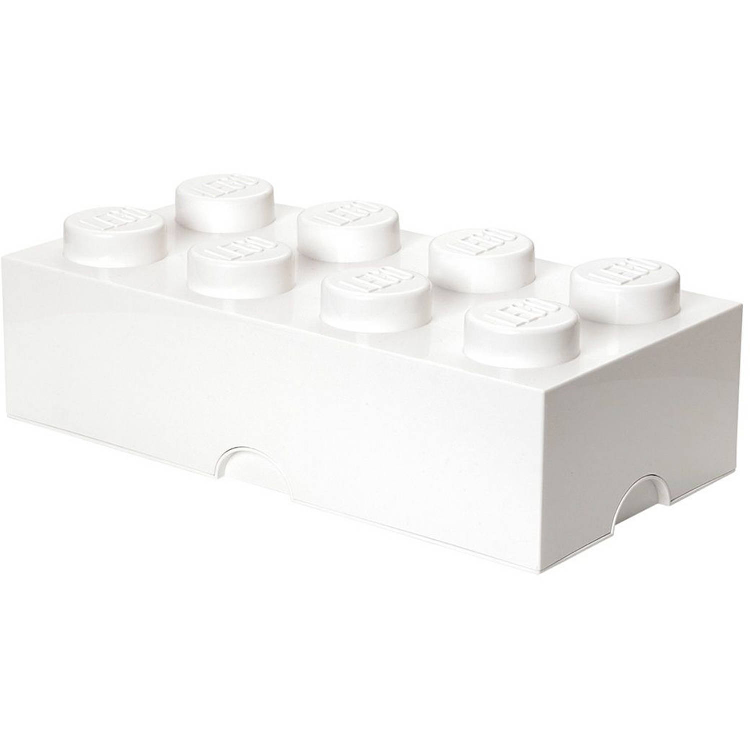 LEGO Brick 8 opbergbox - wit