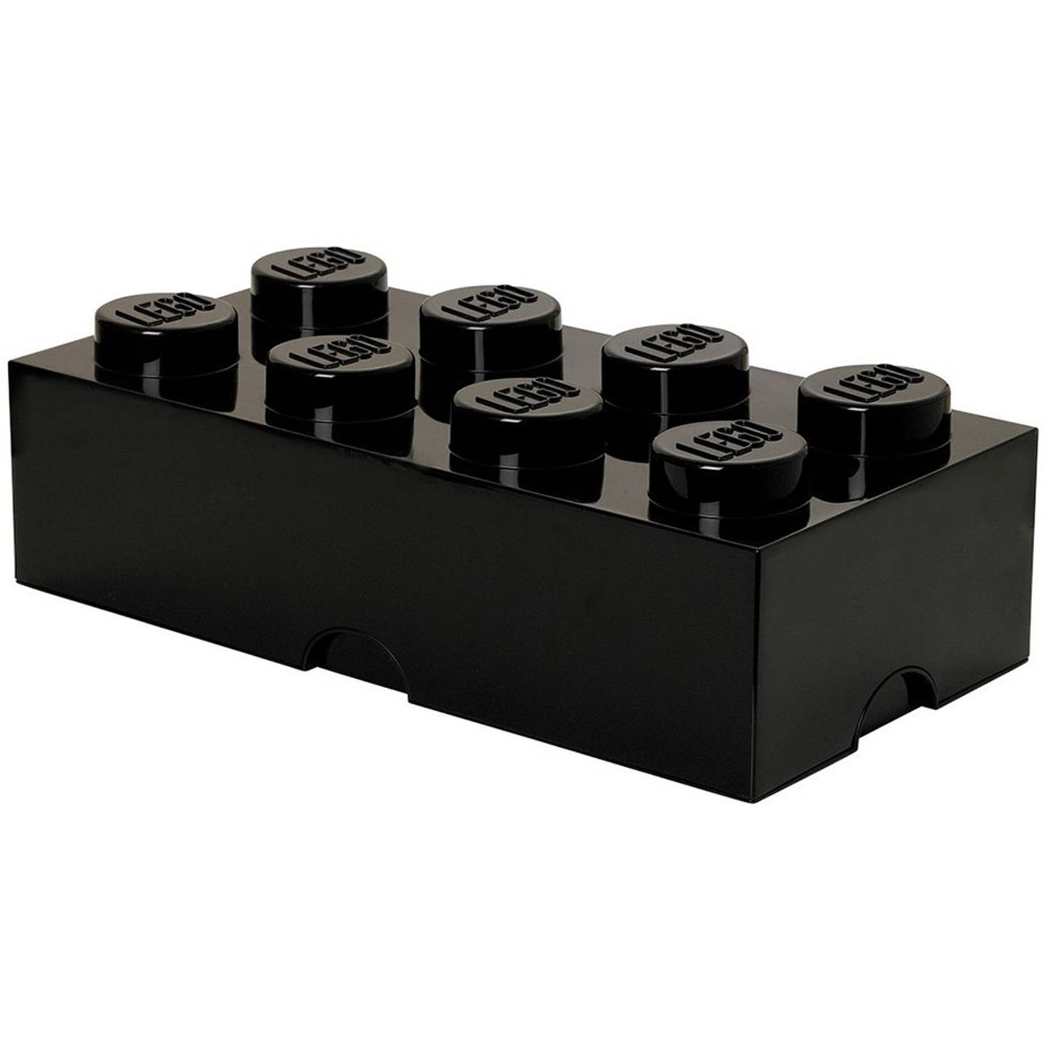 Lego zwarte opbergbox Brick 8