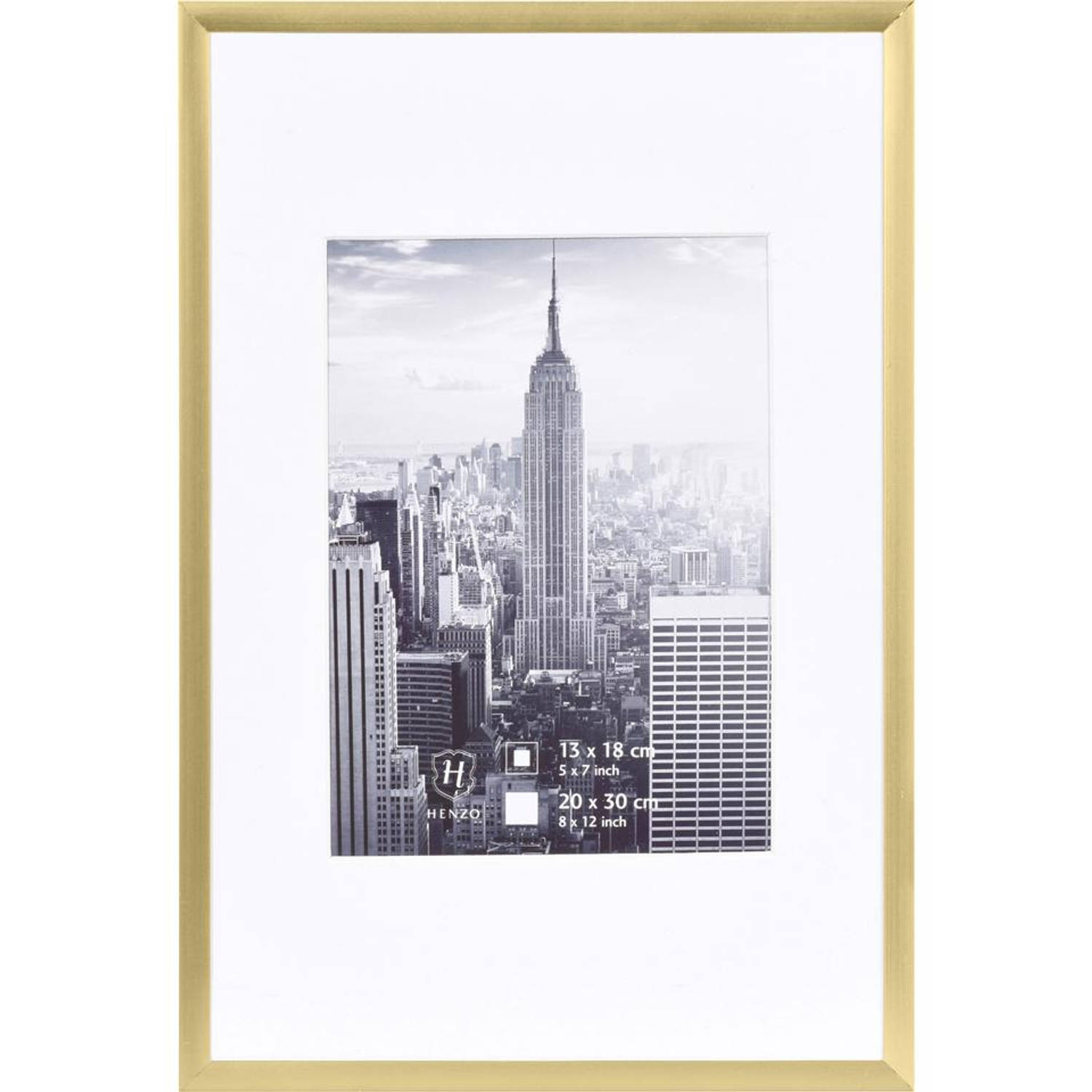 Henzo fotolijst Manhattan 20x30 cm goud
