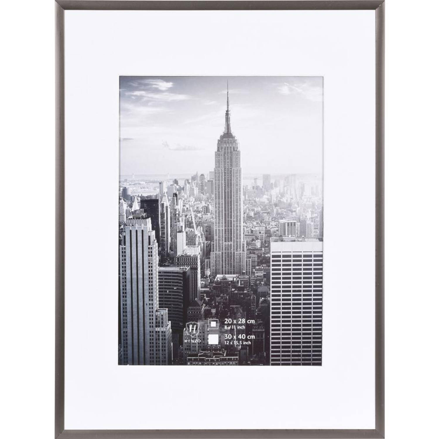 Henzo fotolijst Manhattan 30x40 cm grijs