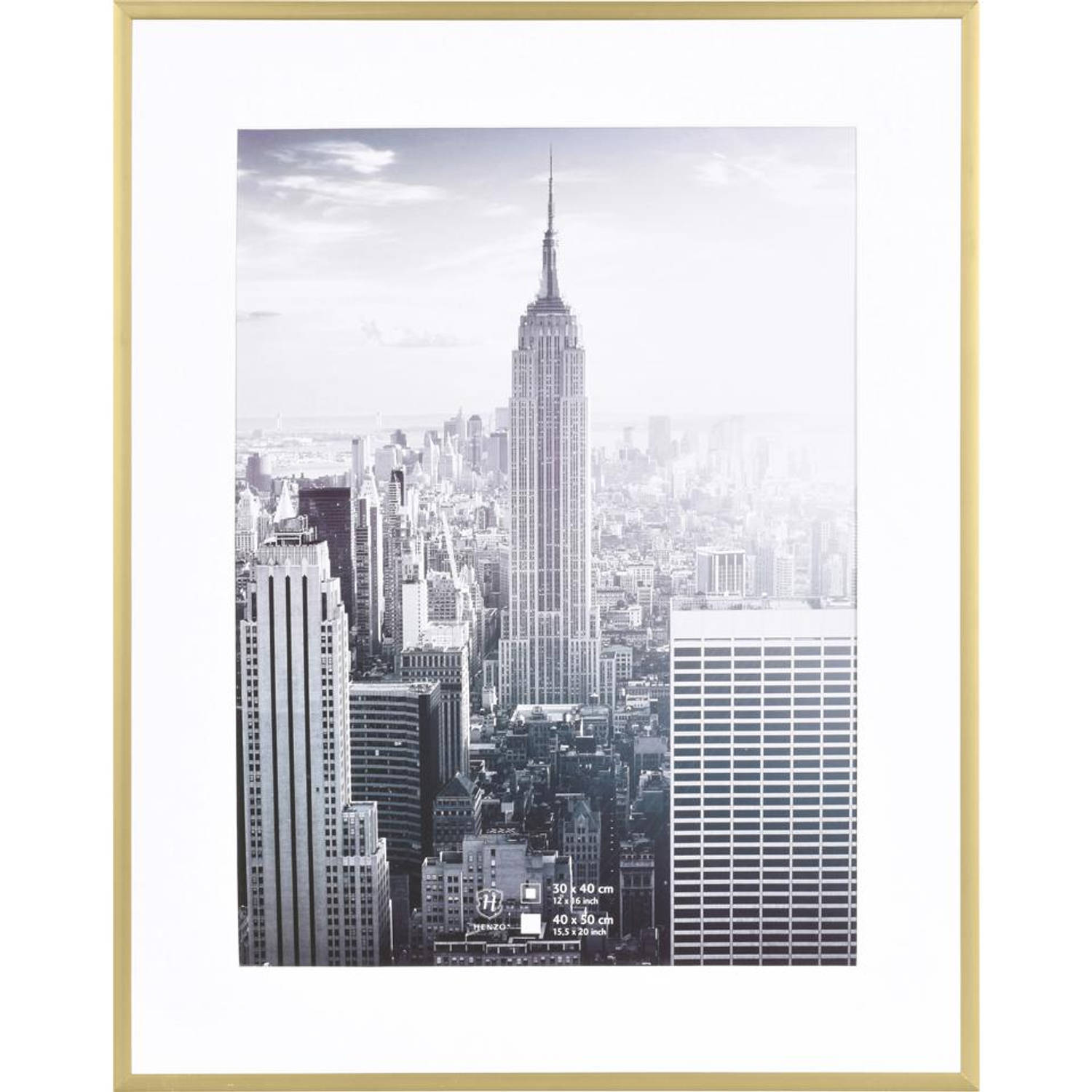 Henzo fotolijst Manhattan 40x50 cm goud