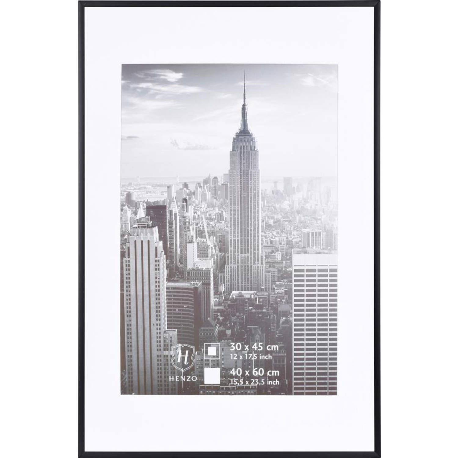 Henzo fotolijst Manhattan 40x60 cm zwart