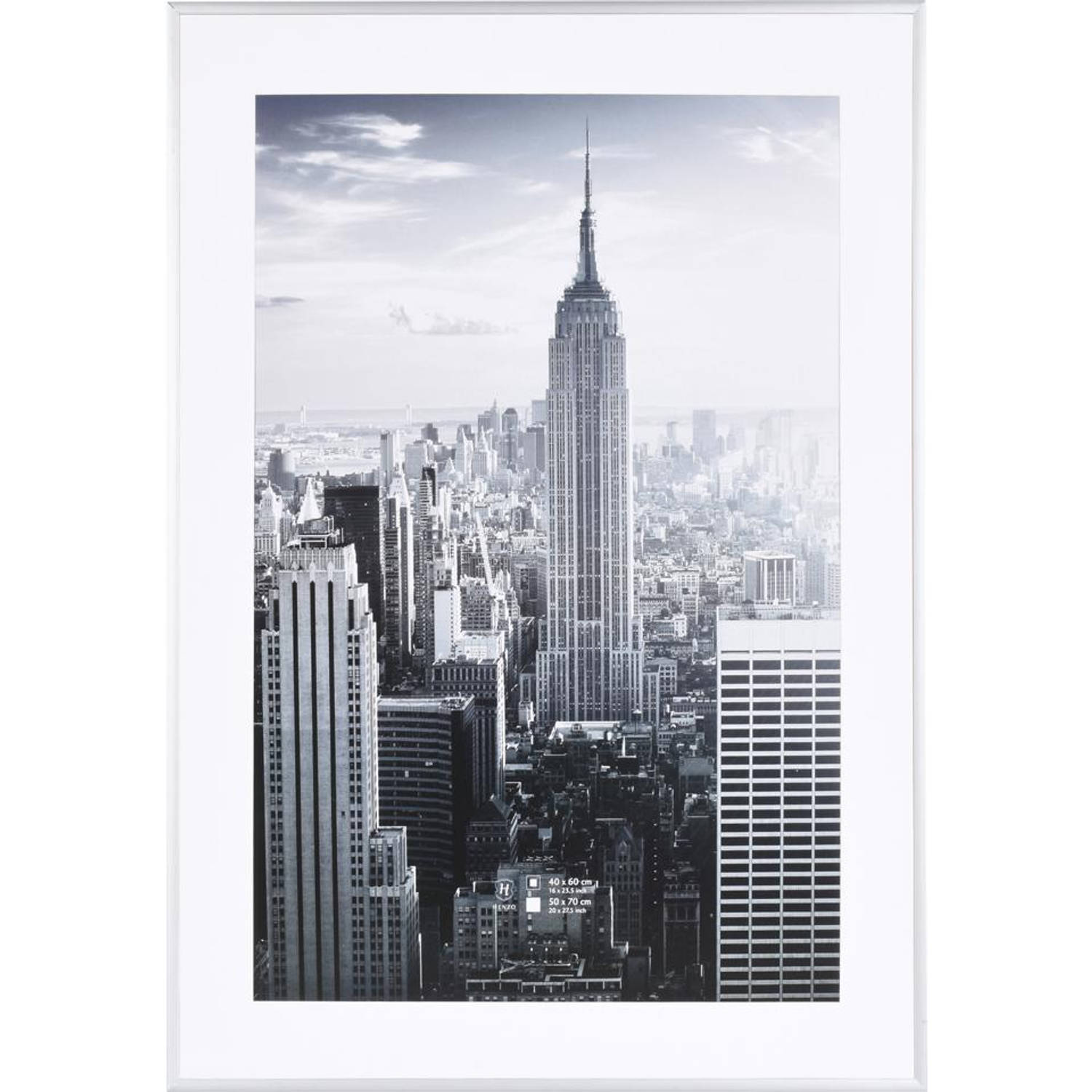 Henzo fotolijst Manhattan 50x70 cm zilver