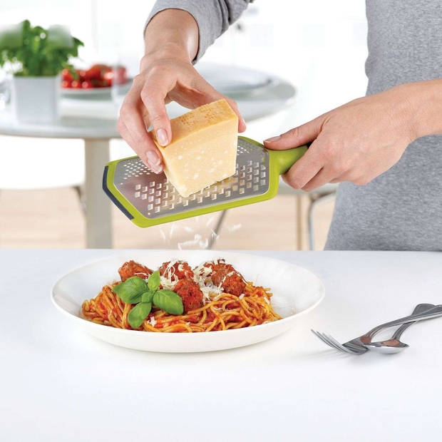 Joseph Joseph Twist Grater handrasp voor kaas en groenten - groen