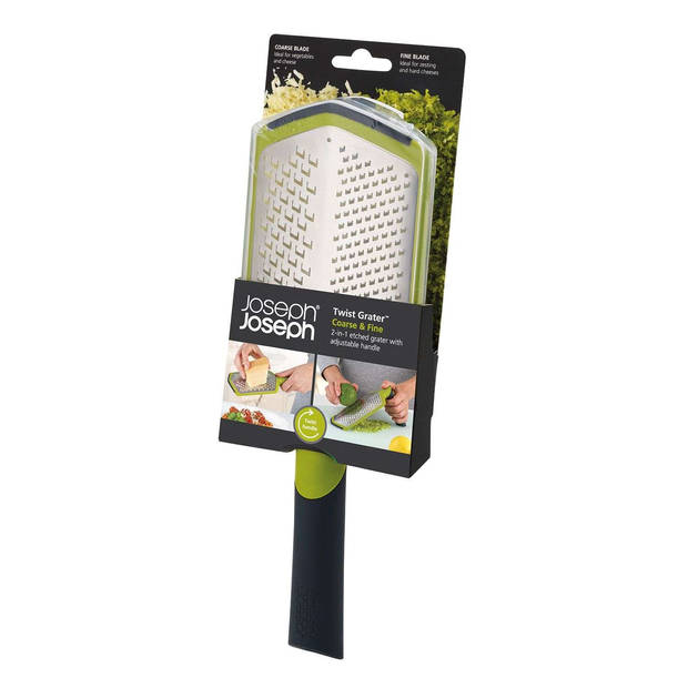 Joseph Joseph Twist Grater handrasp voor kaas en groenten - groen