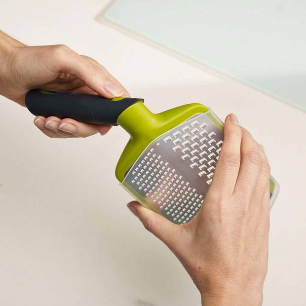 Joseph Joseph Twist Grater handrasp voor kaas en groenten - groen