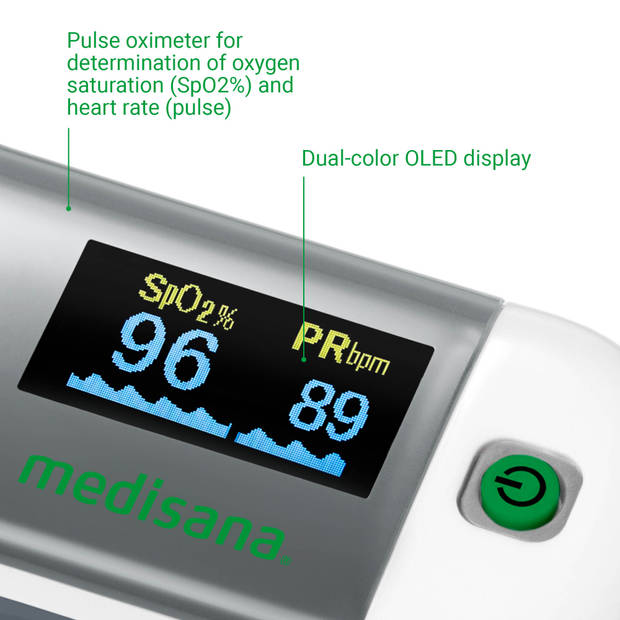 Medisana saturatiemeter PM 100