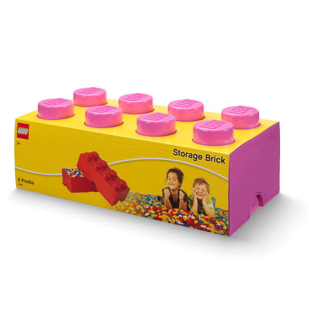 LEGO Brick 8 opbergbox - fuchisa