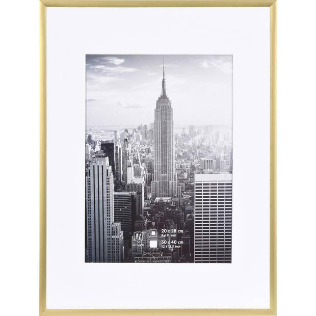 Henzo fotolijst Manhattan - 30 x 40 cm - goudkleurig