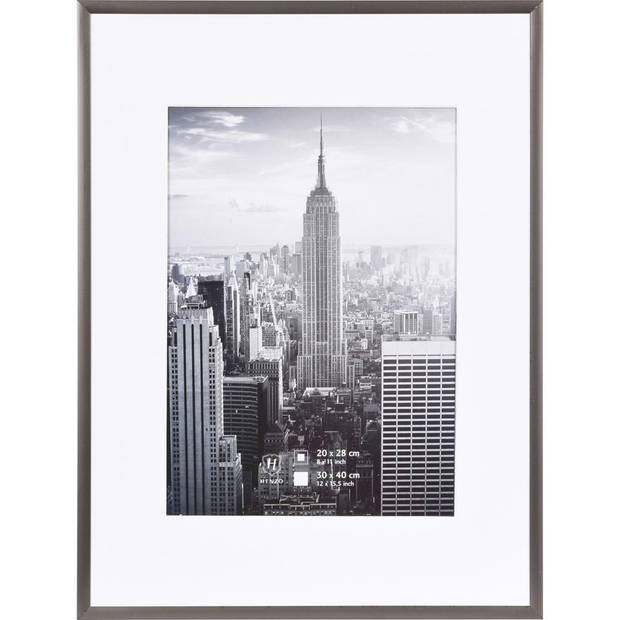 Henzo fotolijst Manhattan - 30 x 40 cm - grijs