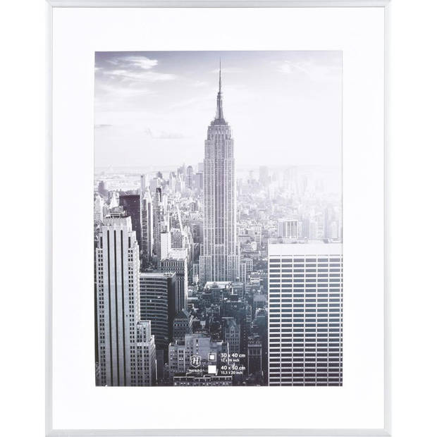 Henzo fotolijst Manhattan - 40 x 50 cm - zilverkleurig