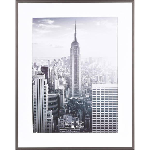 Henzo fotolijst Manhattan - 40 x 50 cm - grijs