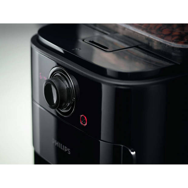 Philips koffiezetapparaat/bonenmachine Grind & Brew HD7765/00 - zwart/metaal