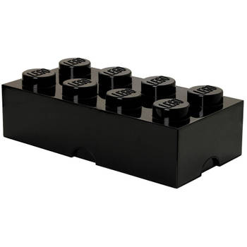 LEGO Brick 8 opbergbox - zwart