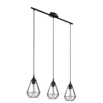 EGLO hanglamp Tarbes 3 - zwart