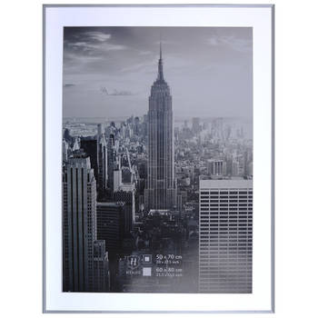 Henzo fotolijst Manhattan - 60 x 80 cm - zilverkleurig