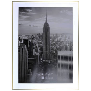 Henzo fotolijst Manhattan - 60 x 80 cm - goudkleurig