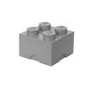 LEGO Brick 4 opbergbox - grijs