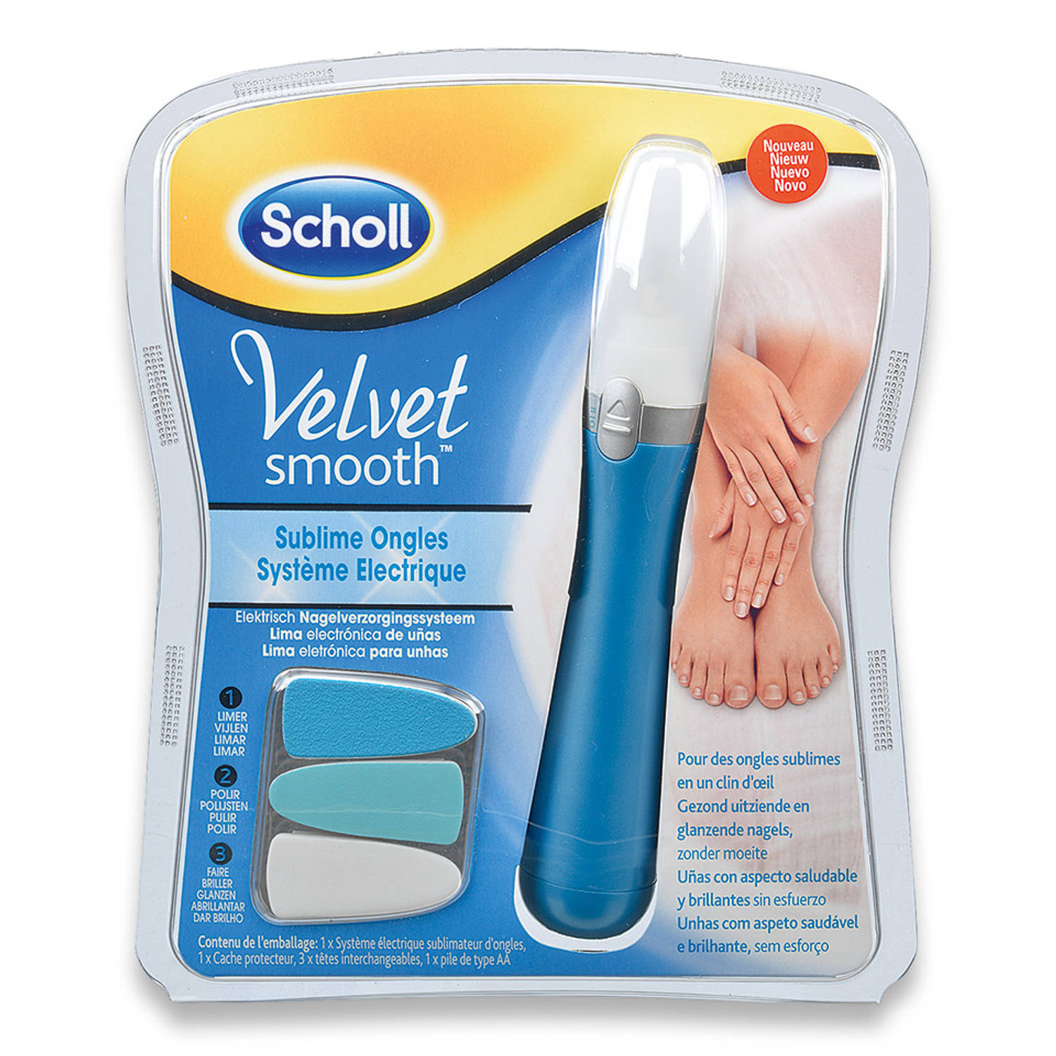 Uitvoeren doden Sinis Scholl Velvet Smooth elektrische nagelverzorgingsset | Blokker