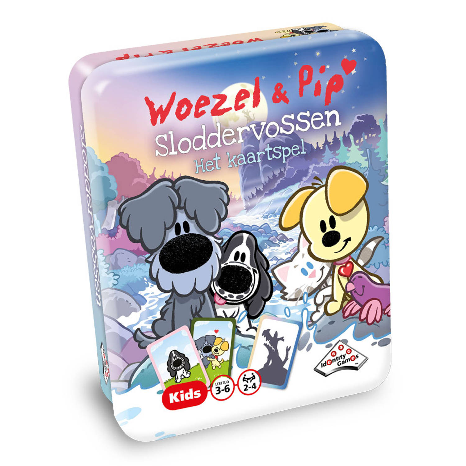 Woezel & Pip Sloddervossen - kaartspel |