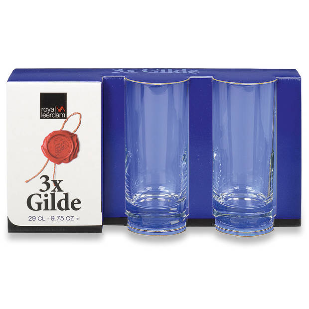 Royal Leerdam Gilde drinkglas - 29 cl - 3 stuks