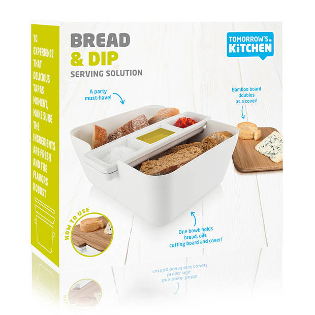 Bread & Dip serveerschaal - Tomorrow's Kitchen