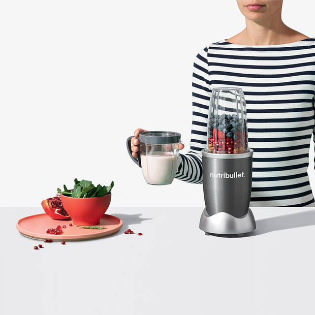 Nutribullet 600 Series - Blender - 8-delig - Grijs