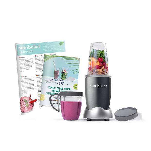 Nutribullet 600 Series - Blender - 8-delig - Grijs