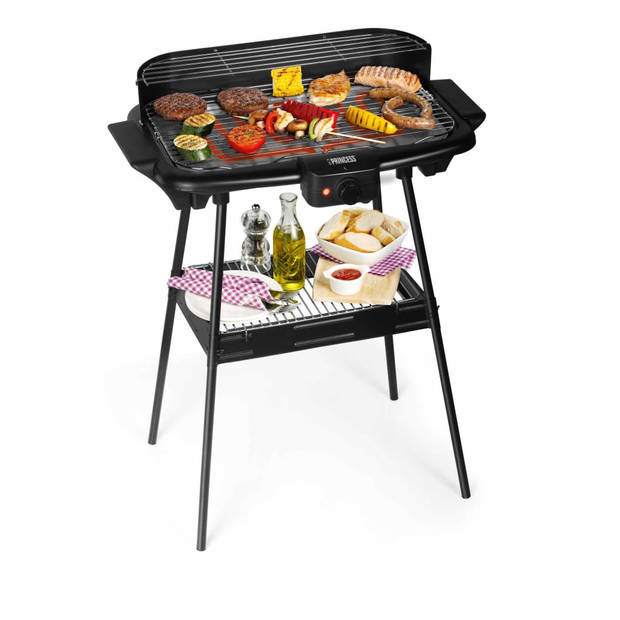 Princess 112247 Elektrische barbecue - Inclusief statief - Groot formaat