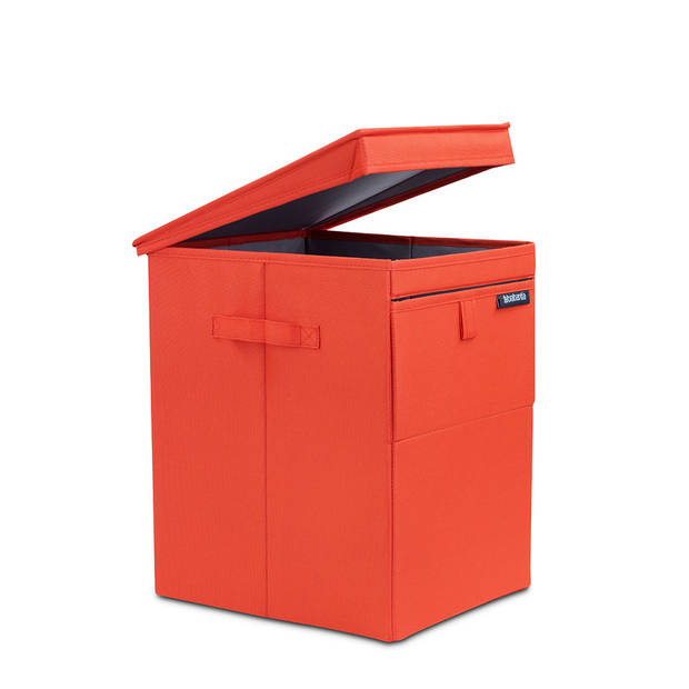 Brabantia stapelbare wasbox 35 l - Warm Red