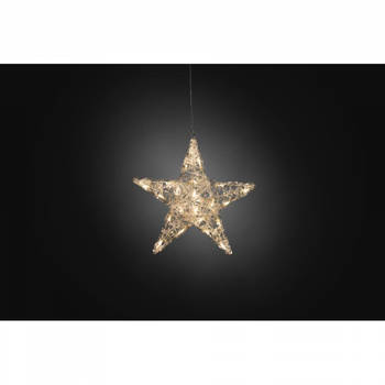 Konstsmide kerstverlichting ster - 34 cm - 24 lampjes