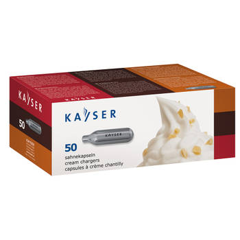 Kayser 50 patronen voor slagroomspuit