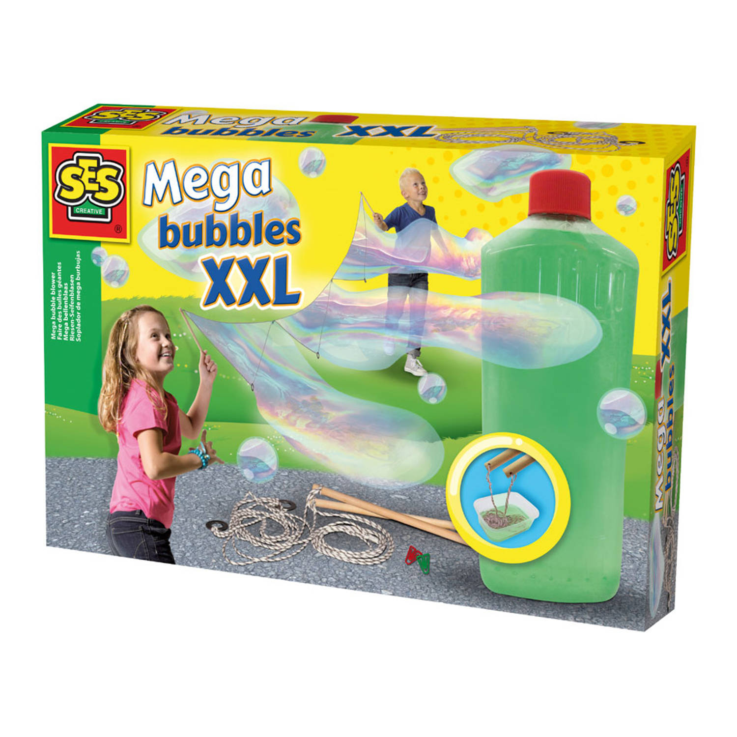 SES Creative Mega Bubbles XXL bellenblaasset