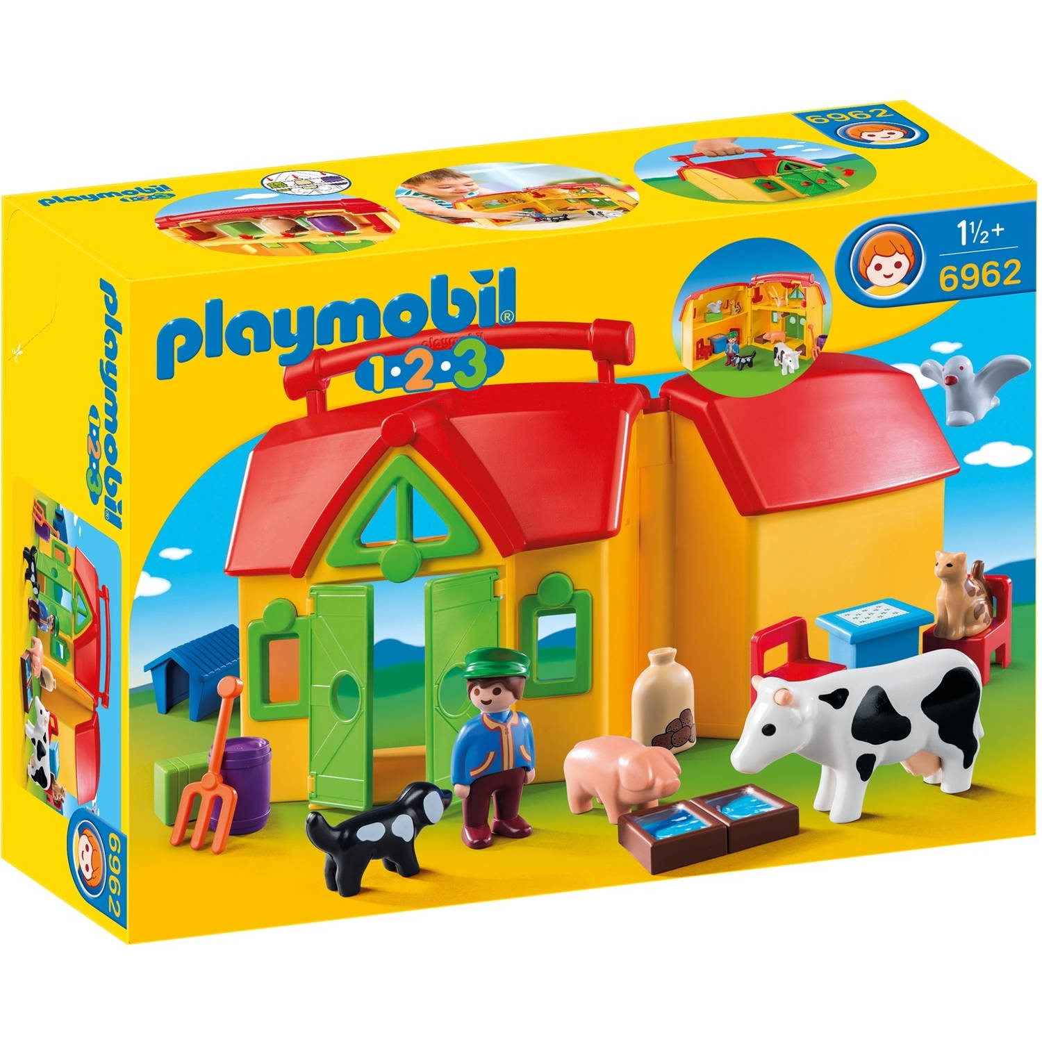 Meeneemboerderij met dieren Playmobil (6962)