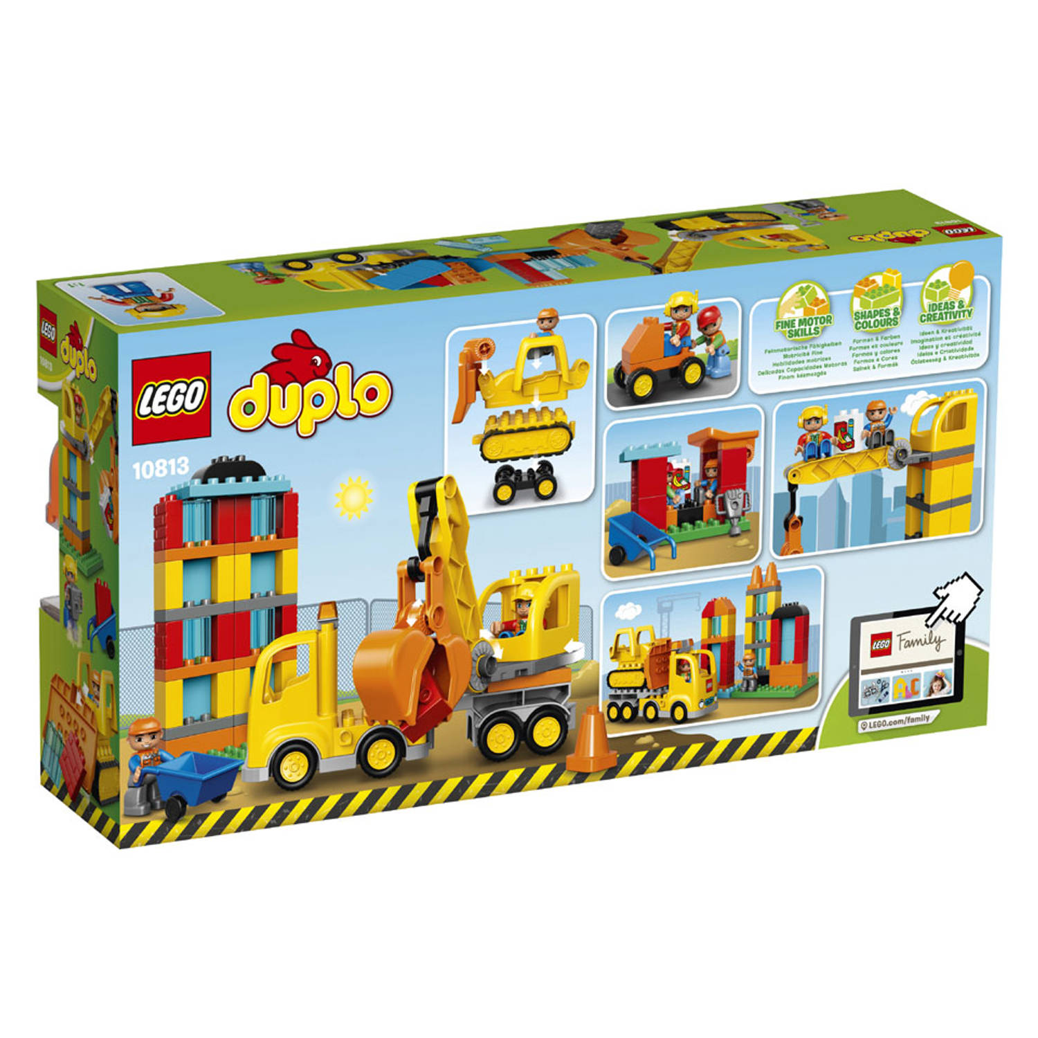 Ooit Verstikken Frank Worthley LEGO DUPLO grote bouwplaats 10813 | Blokker