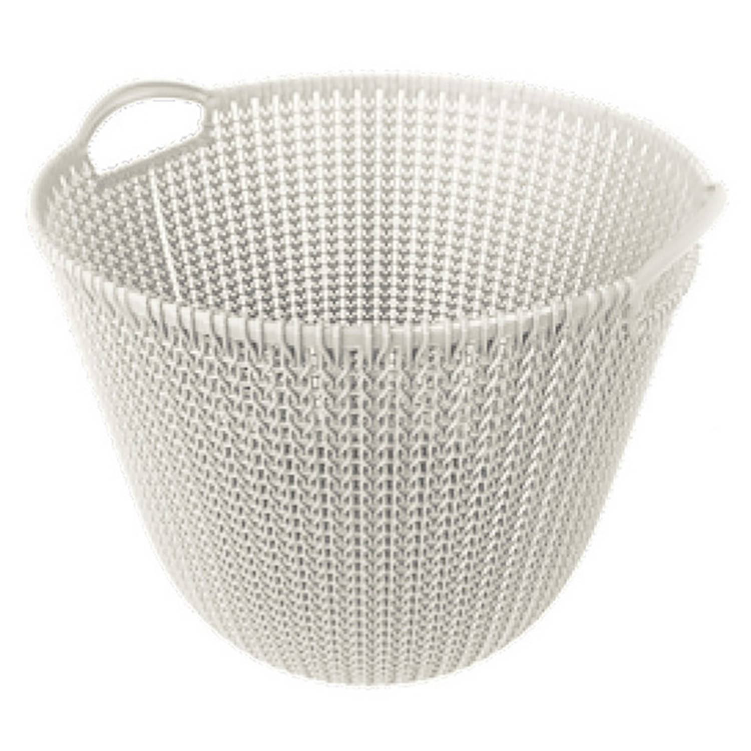 Curver knit mand 30 liter oasis white