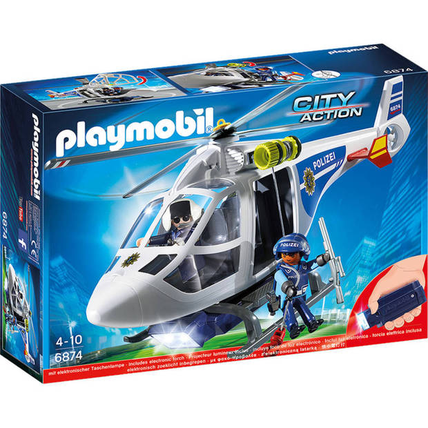 PLAYMOBIL City Action politie helikopter 6874