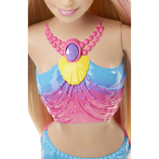 Barbie regenboog zeemeerminpop