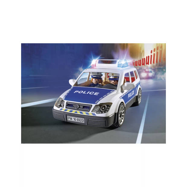 PLAYMOBIL City Action politiepatrouille met licht en geluid 6920